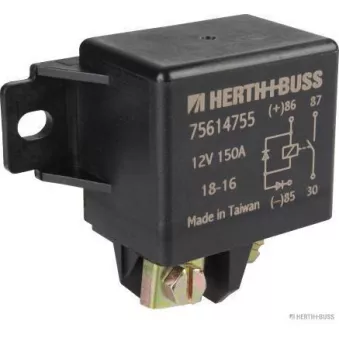 Relais de batterie HERTH+BUSS ELPARTS 75614755