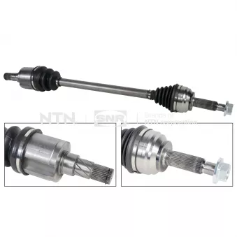 Arbre de transmission arrière SNR DK20.005