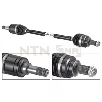 Arbre de transmission arrière droit SNR DK50.002