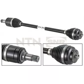 Arbre de transmission arrière gauche SNR DK50.003