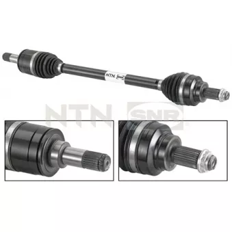 Arbre de transmission arrière droit SNR DK50.008