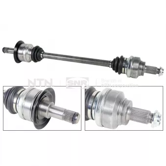 Arbre de transmission arrière gauche SNR DK50.028