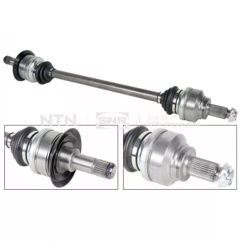 Arbre de transmission arrière droit SNR DK50.029