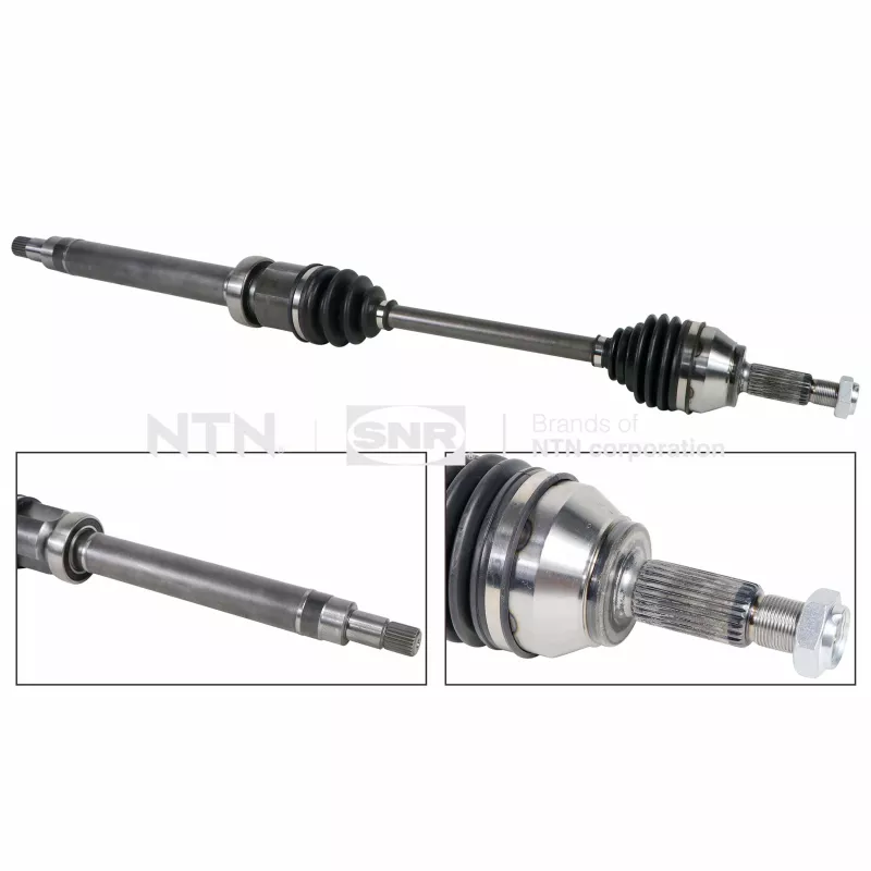 Arbre de transmission avant droit SNR DK52.016