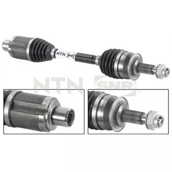 Arbre de transmission avant droit SNR DK53.002