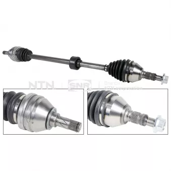 Arbre de transmission avant droit SNR DK53.034