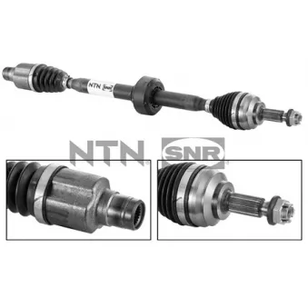 Arbre de transmission avant droit SNR DK55.004