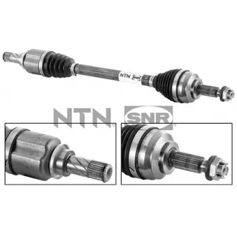 Arbre de transmission avant gauche SNR DK55.006