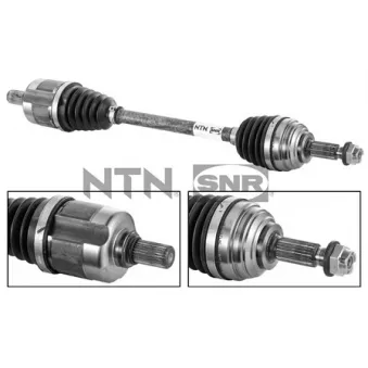 Arbre de transmission avant gauche SNR DK55.010