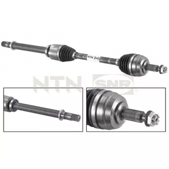 Arbre de transmission avant droit SNR DK55.012
