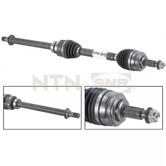 Arbre de transmission avant droit SNR DK55.021