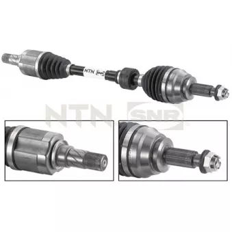 Arbre de transmission avant gauche SNR DK55.028