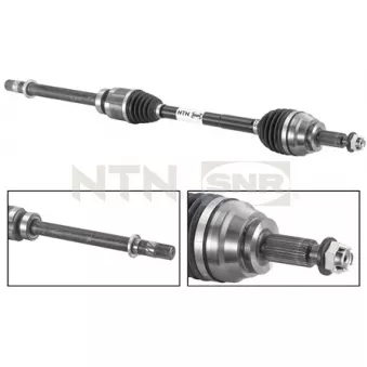 Arbre de transmission avant droit SNR DK55.029