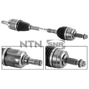 Arbre de transmission avant gauche SNR DK55.037