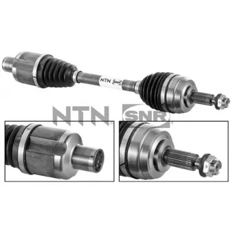 Arbre de transmission avant droit SNR
