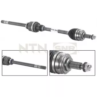 Arbre de transmission avant droit SNR DK55.041
