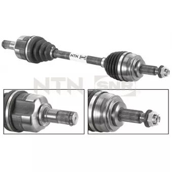 Arbre de transmission avant gauche SNR DK55.042
