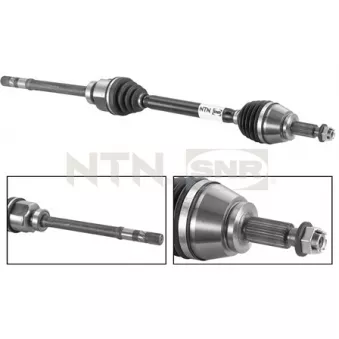 Arbre de transmission avant droit SNR DK55.044