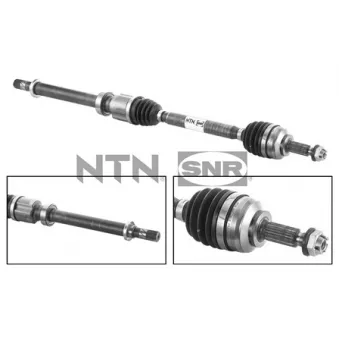 Arbre de transmission avant droit SNR