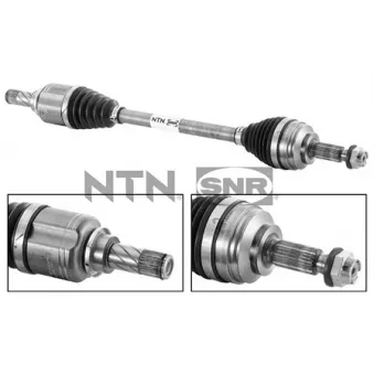 Arbre de transmission avant gauche SNR DK55.050