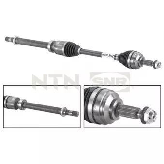 Arbre de transmission avant droit SNR DK55.051