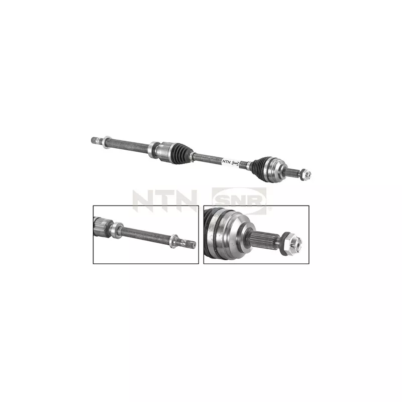 Arbre de transmission avant droit SNR DK55.052