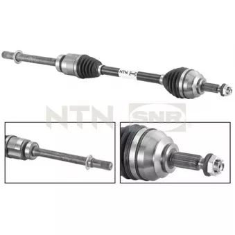Arbre de transmission avant droit SNR DK55.060