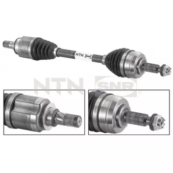 Arbre de transmission avant gauche SNR DK55.061