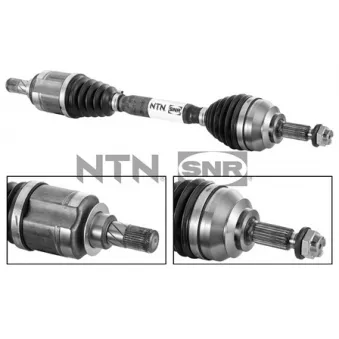Arbre de transmission avant gauche SNR DK55.062