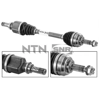 Arbre de transmission avant gauche SNR