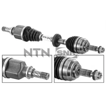 Arbre de transmission avant gauche SNR DK55.081