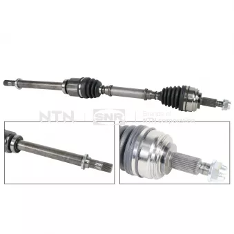 Arbre de transmission avant droit SNR DK55.100