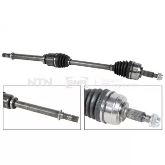Arbre de transmission avant droit SNR DK55.101