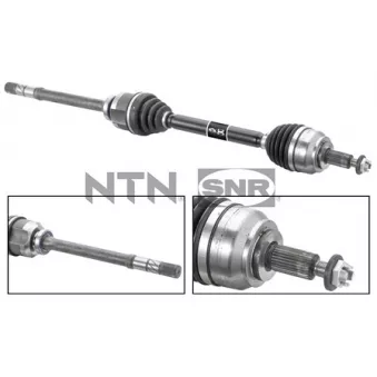 Arbre de transmission avant droit SNR DK55.119