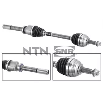 Arbre de transmission avant droit SNR DK55.135