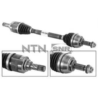 Arbre de transmission avant gauche SNR DK55.151
