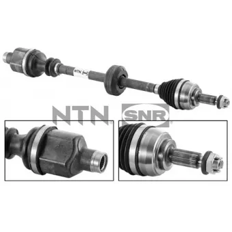 Arbre de transmission avant droit SNR DK55.155