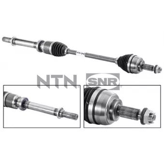 Arbre de transmission avant droit SNR DK55.157