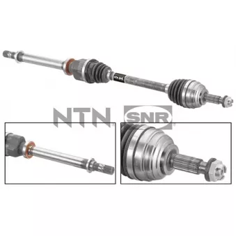 Arbre de transmission avant droit SNR DK55.188
