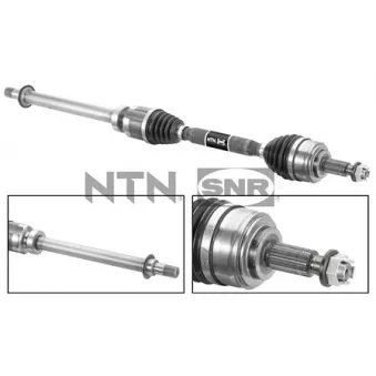 Arbre de transmission avant droit SNR DK55.204