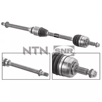 Arbre de transmission avant droit SNR DK55.207