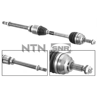 Arbre de transmission avant droit SNR