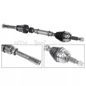 Arbre de transmission avant droit SNR DK55.215