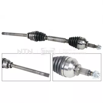 Arbre de transmission avant droit SNR DK55.217
