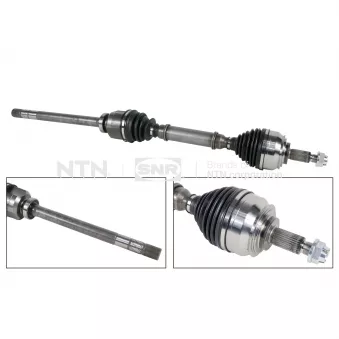 Arbre de transmission avant droit SNR DK55.218