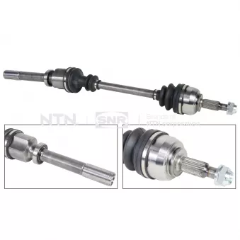 Arbre de transmission avant droit SNR DK55.221
