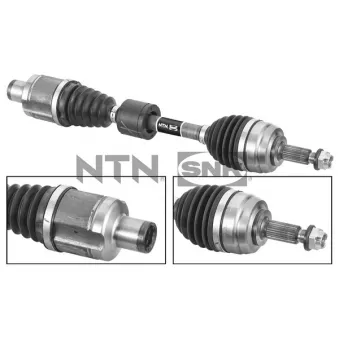 Arbre de transmission avant droit SNR DK55.231