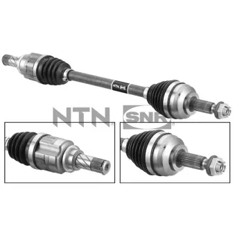Arbre de transmission avant gauche SNR DK55.235