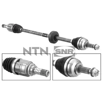 Arbre de transmission avant droit SNR DK55.236