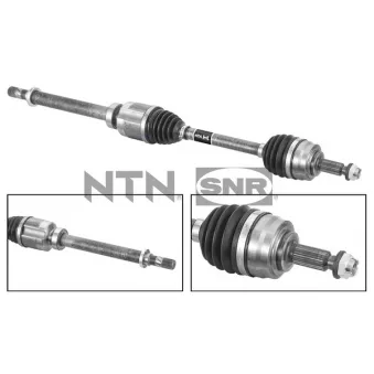 Arbre de transmission avant droit SNR DK55.251